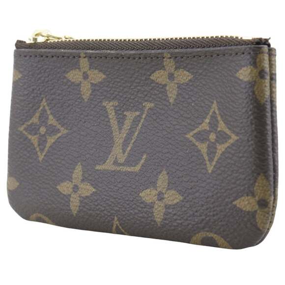 LOUIS VUITTON Brown Monogram Canvas Pochette Mini Bag - Picture 2 of 13